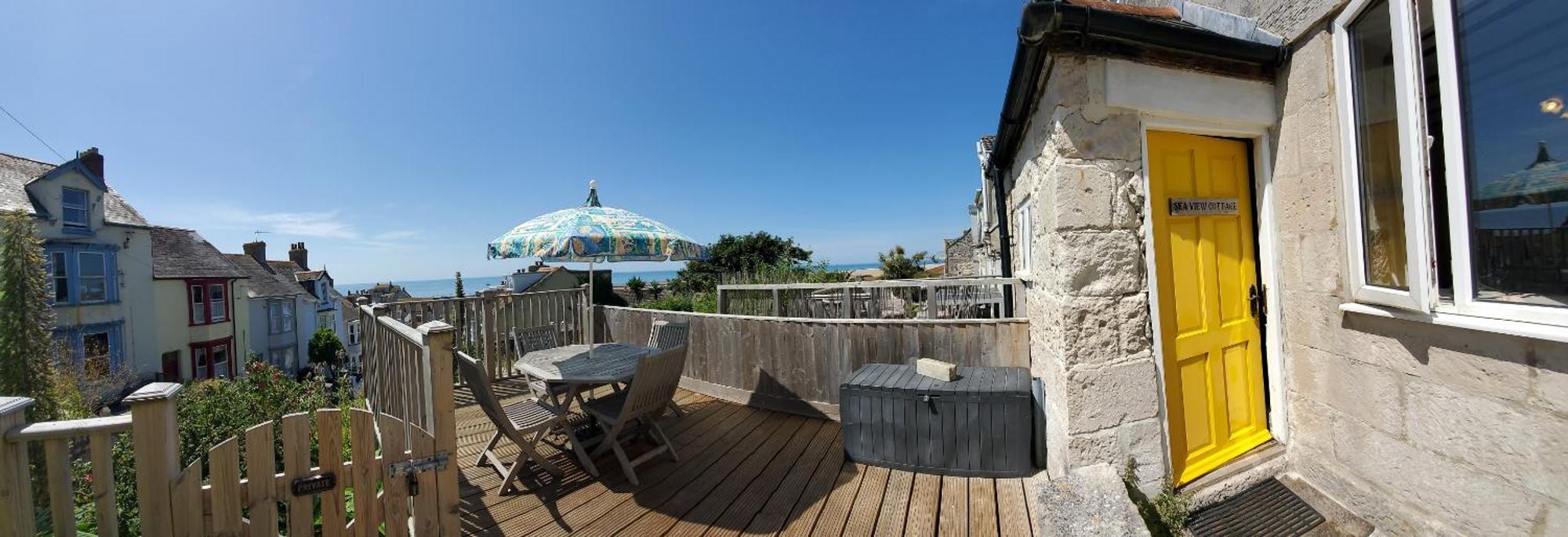 Sea View Cottage Портланд Екстериор снимка
